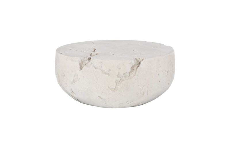 Cast Cheese Stone Coffee Table
