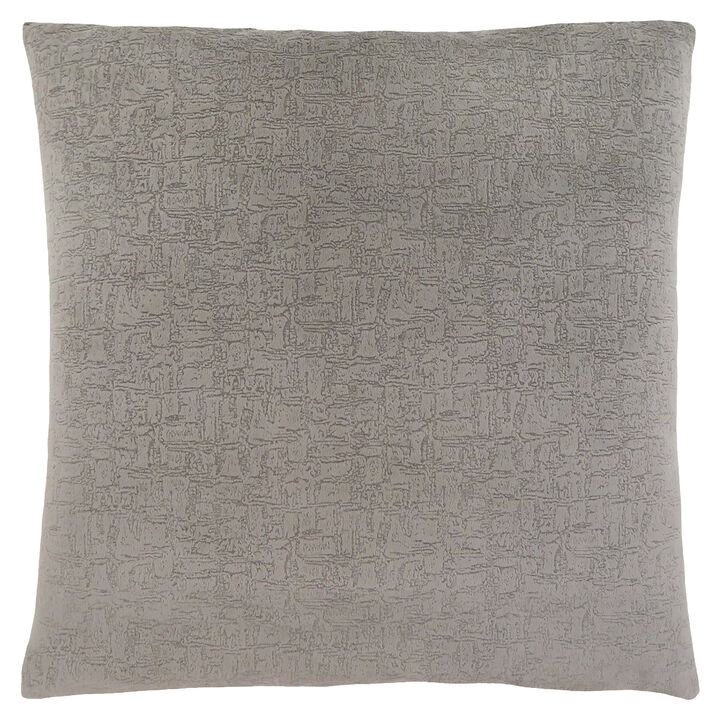 Monarch Specialties I 9272 Pillows, 18 X 18 Square, Insert Included, Decorative Throw, Accent, Sofa, Couch, Bedroom, Polyester, Hypoallergenic, Grey, Modern