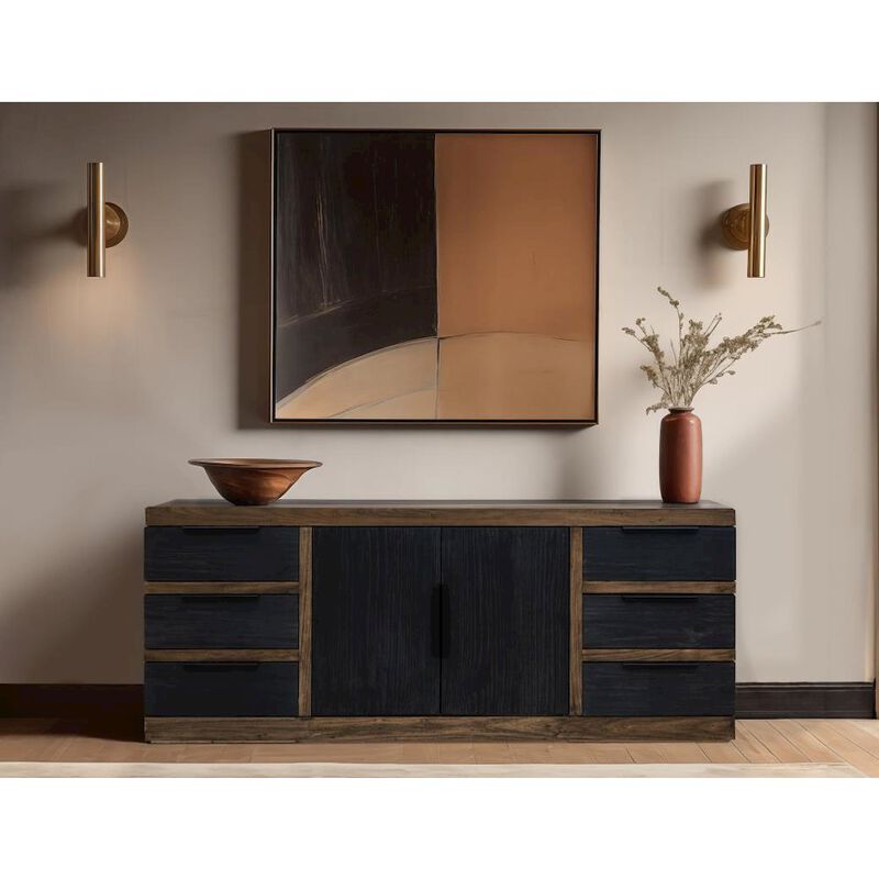 Crafter and Weavers Ophelia Six Drawer Console