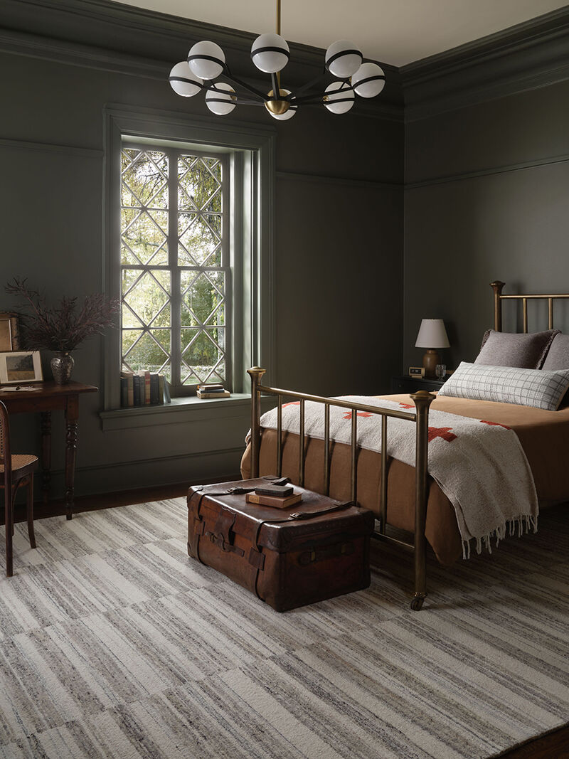 Rae Stone/Ivory 8'6" x 11'6" Area Rug by Magnolia Home by Joanna Gaines x Loloi