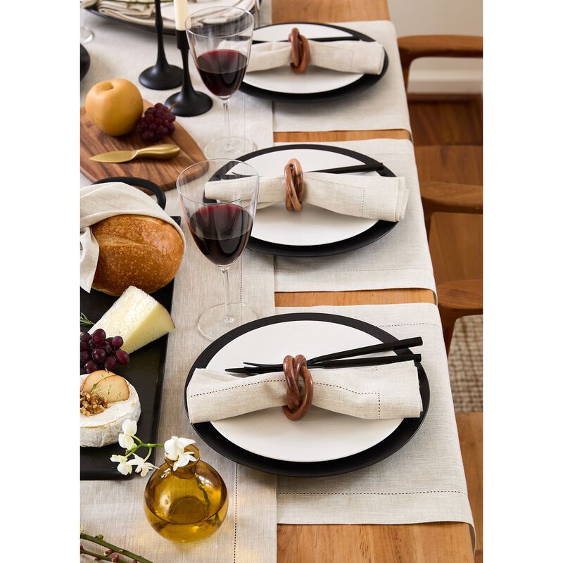 Linen Placemats - Classic Hemstitch