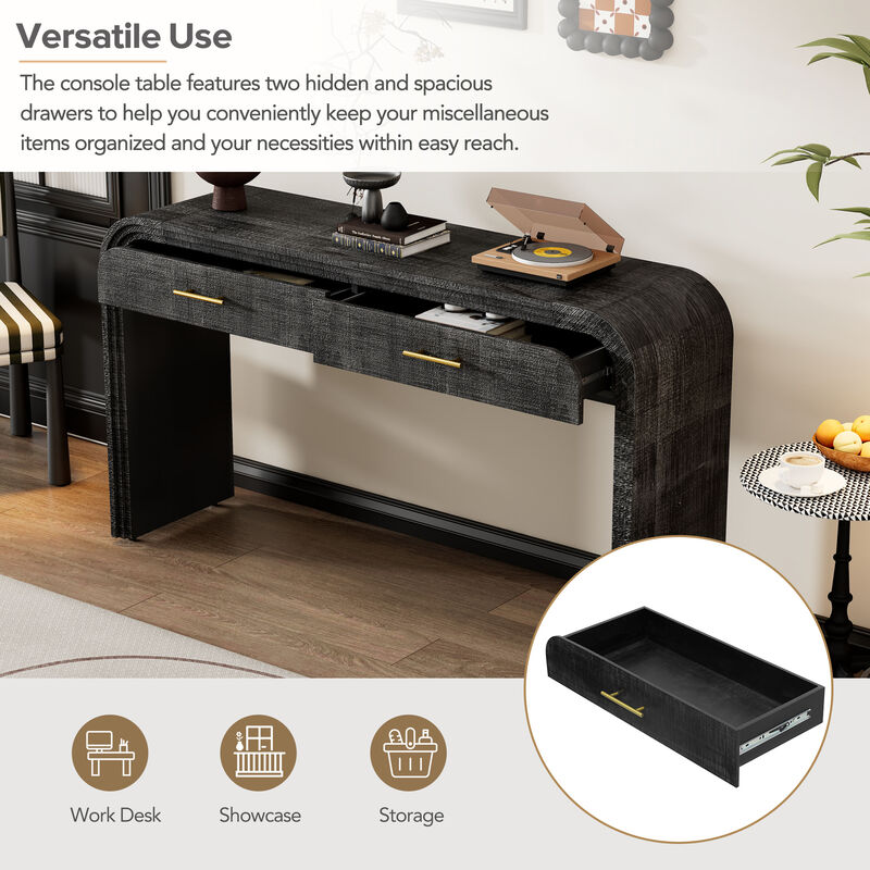 Merax Retro Open Style MDF Console Table