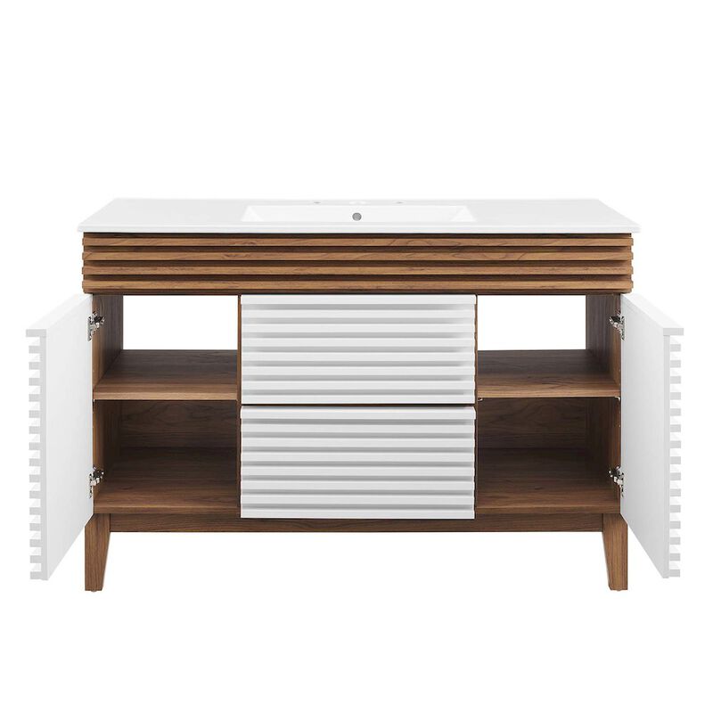 Render 48" Single Sink Bathroom Vanity image number 5