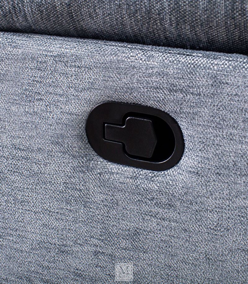 Savannah Dark Gray Manual Glider Recliner image number 3