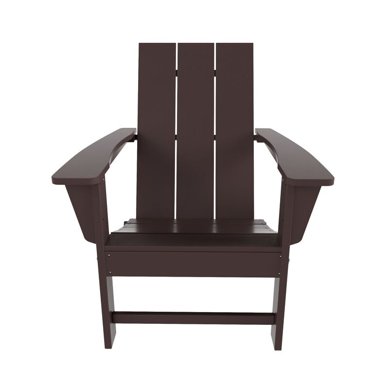 WestinTrends Modern Folding Adirondack Chair (Set of 2)