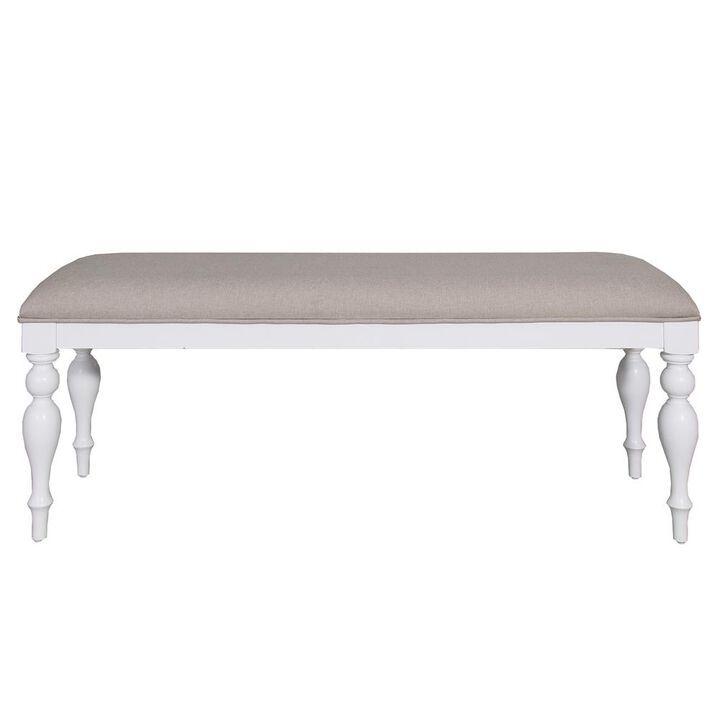 Liberty Furniture Summer House Bench (RTA) in Oyster White
