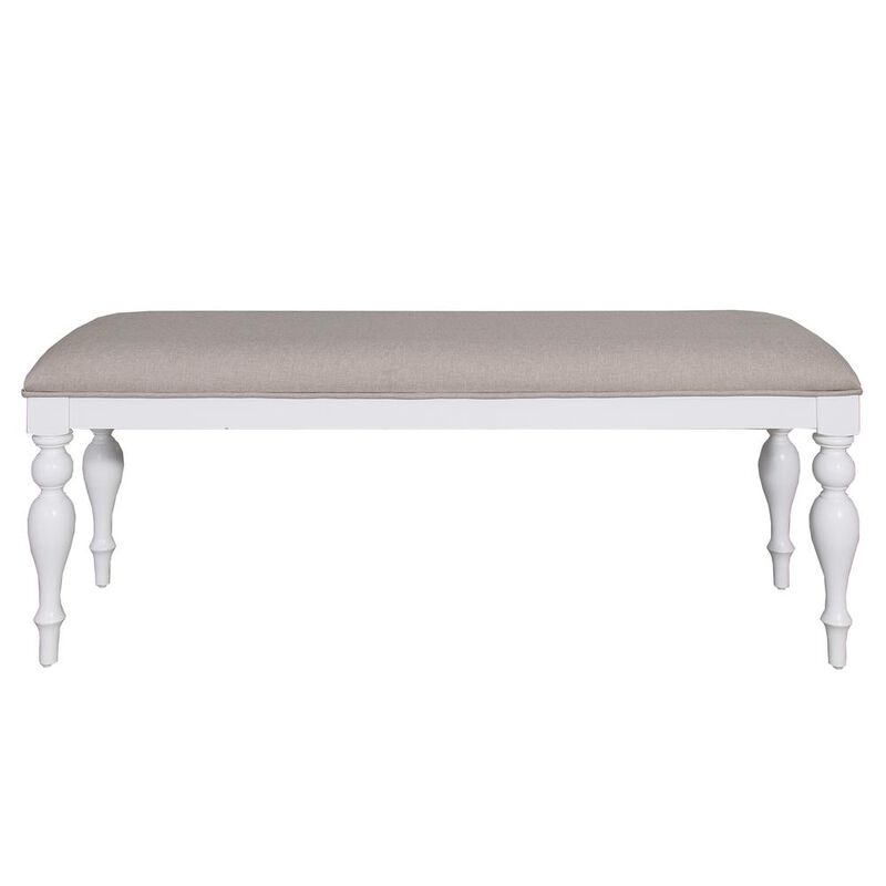 Liberty Furniture Summer House 6 Piece Rectangular Table Set in Oyster White image number 6