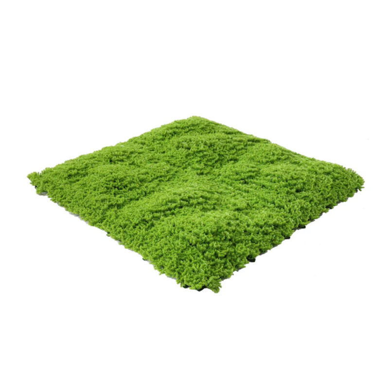 Faux Evergreen Moss Mat 33 SQ FT UV Resistant Commercial Grade UV Resistant image number 4