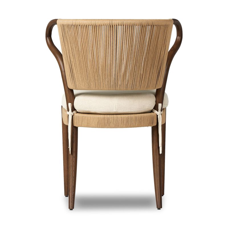 Amira Broadway Dune Armless Dining Chair