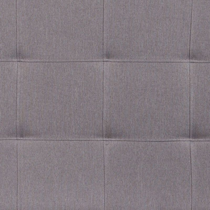 Flash Furniture Tufted Upholstered King Size Headboard in Light Gray Fabric image number 9
