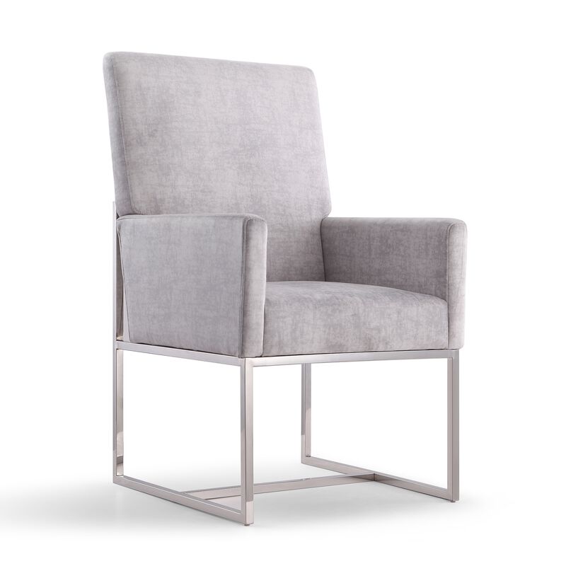 Element Light Gray Dining Arm Chairs (Set of 2)