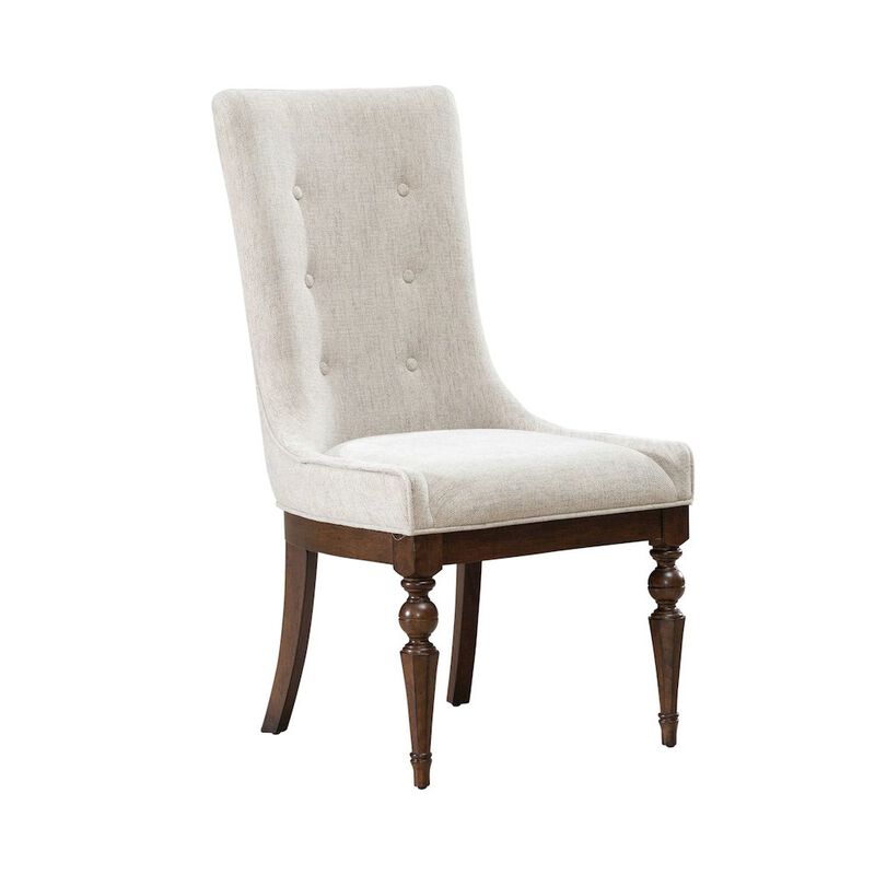 Liberty Furniture Arden Road Dining Room Upholstered Side Chair - Set of 2  - Satin Cherry image number 0