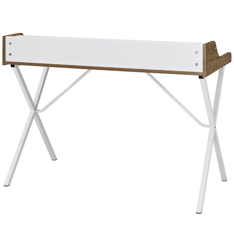 Modway Bin Desk in Walnut image number 2