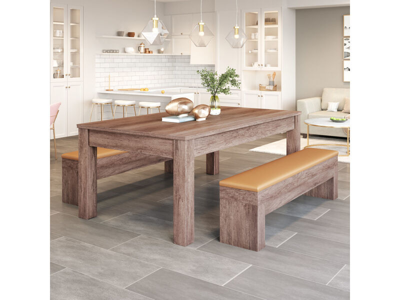 Bonker 3 in 1 Table Brown