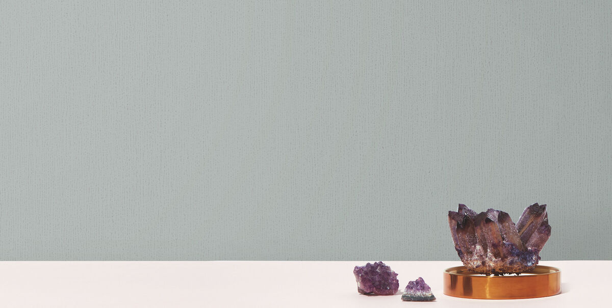 Radiant Juniper Blue & Grey Wallpaper (Set of 2)