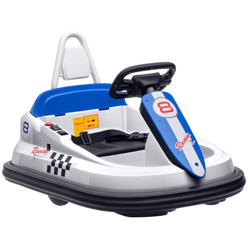 BreeBe Bumper Car for Kids, 360 degree Rotation 6V Electric Ride On Bumper image number 0