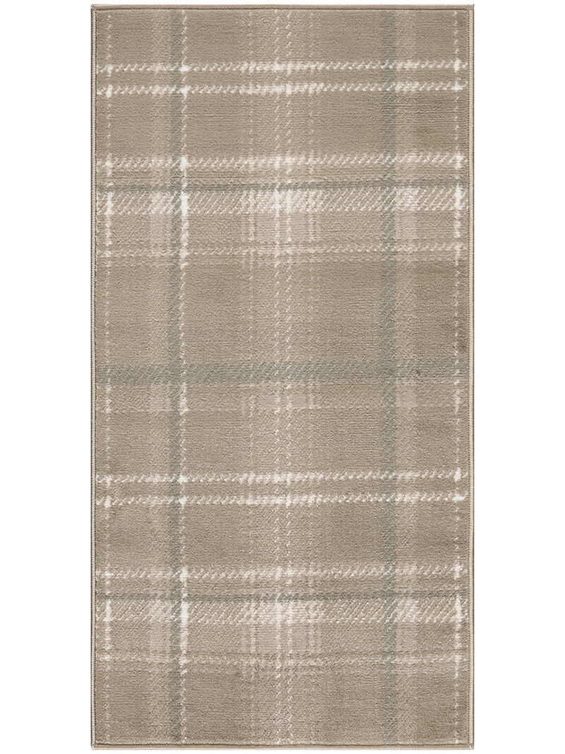 Grafix GRF03 Taupe 2'3" x 10' Rug