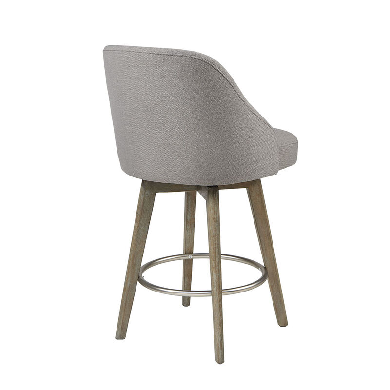 Gracie Mills Cathryn Elevate Your Space with Our Swivel Seat Counter Stool