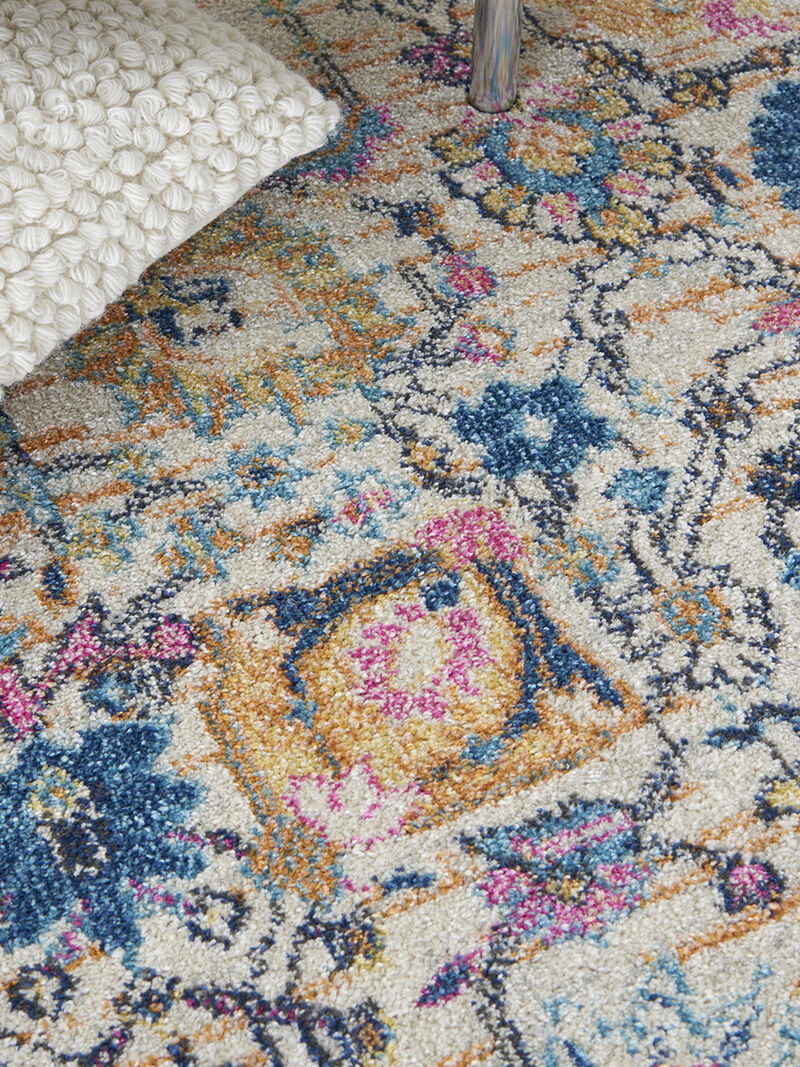 Passion PSN01 Ivory/Multicolor 3'9" x 5'9" Rug