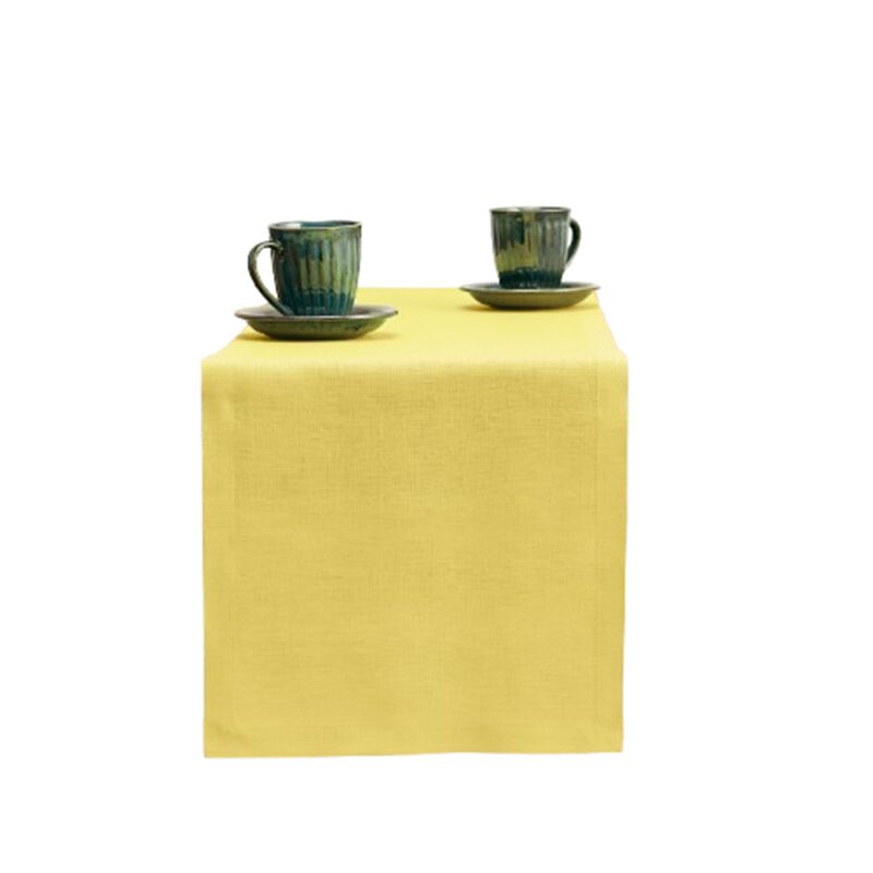 Solino Home 100% Pure Linen Table Runner - Fete