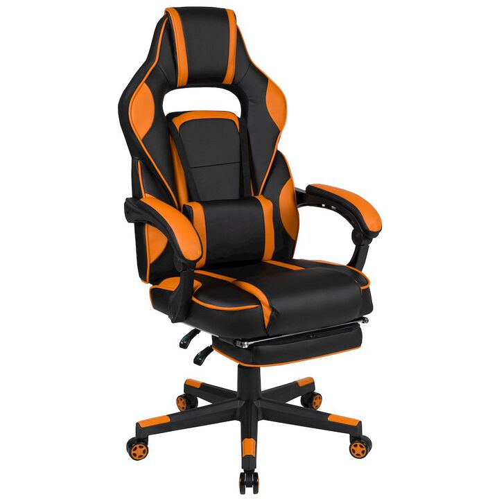 Flash Furniture X40 Gaming Chair Racing Computer Chair - Black/Purple