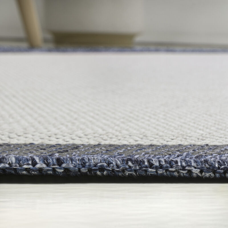 Wyatt Modern Rustic Abstract Indoor/Outdoor Shaped Area Rug