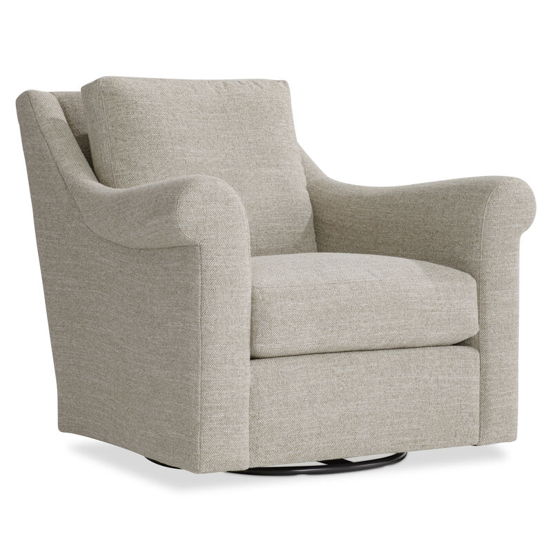 Keirnan Fabric Swivel Chair image number 0
