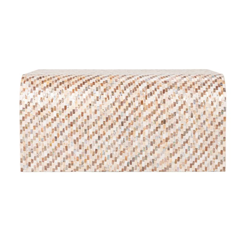 Mother of Pearl Waterfall Coffee Table image number 1