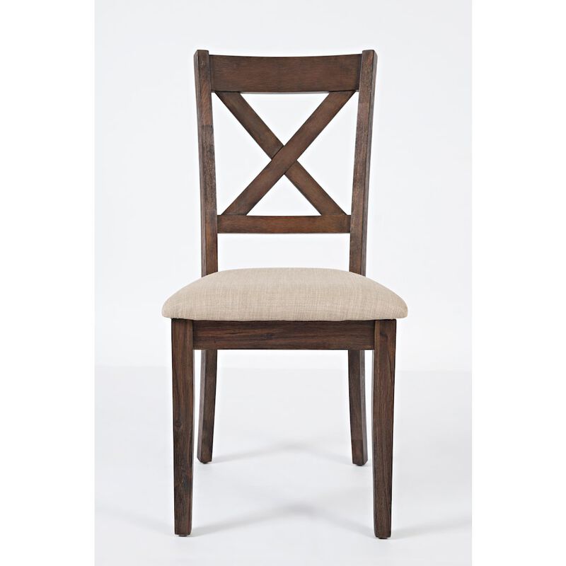 Jofran Walnut Creek 5 Piece Dining Set - Table with 4 Chairs