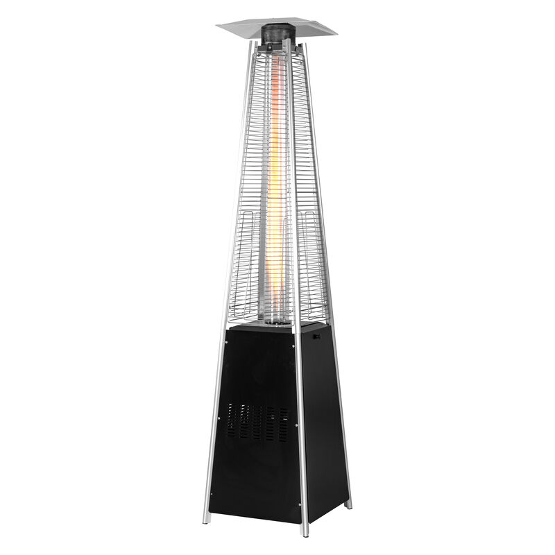 OuterMust Pyramid Patio Heater 48,000 BTU Outdoor Propane Heater with Wheels