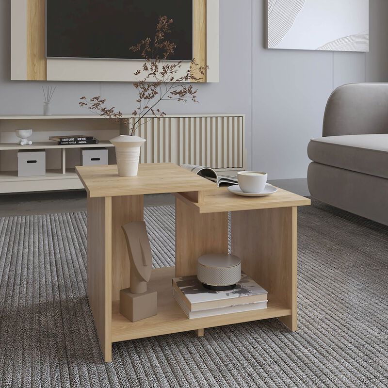 Hesston Coffee Table, Natural Oak