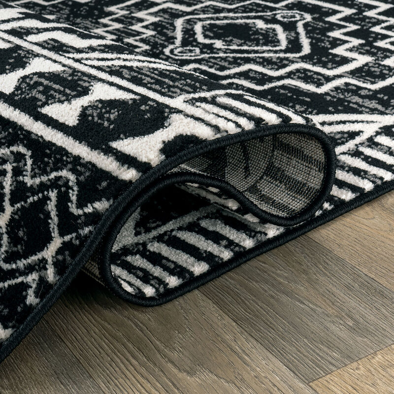 World Rug Gallery Transitional Bohemian Indoor Area Rug image number 3