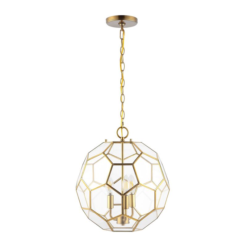 Bee Modern Bohemian Iron/Glass LED Pendant