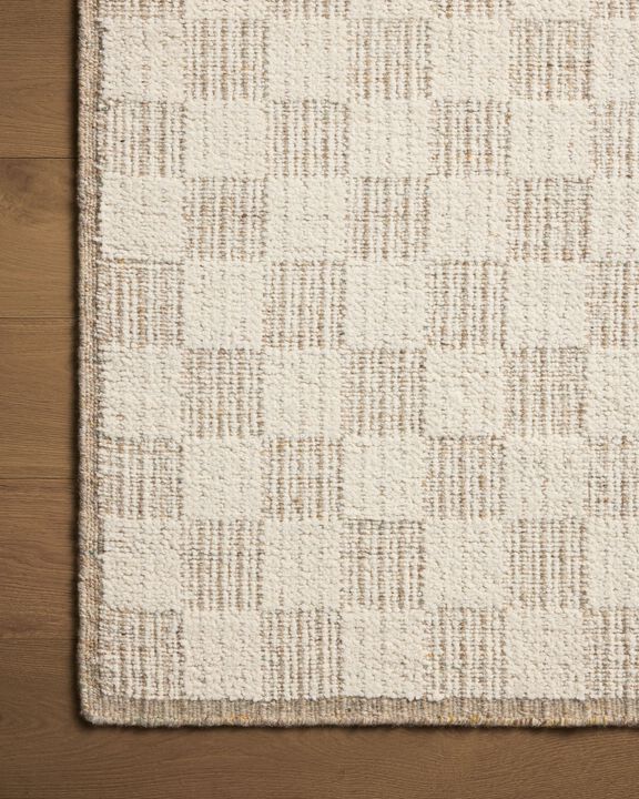Knox KNX01 2'0"x3'0" Ivory/Khaki Rug
