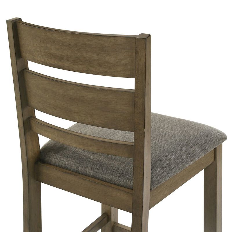 Liberty Furniture Slat Back Upholstered Dining Chair - Counter Height - Set of 2 - Sandstone image number 5