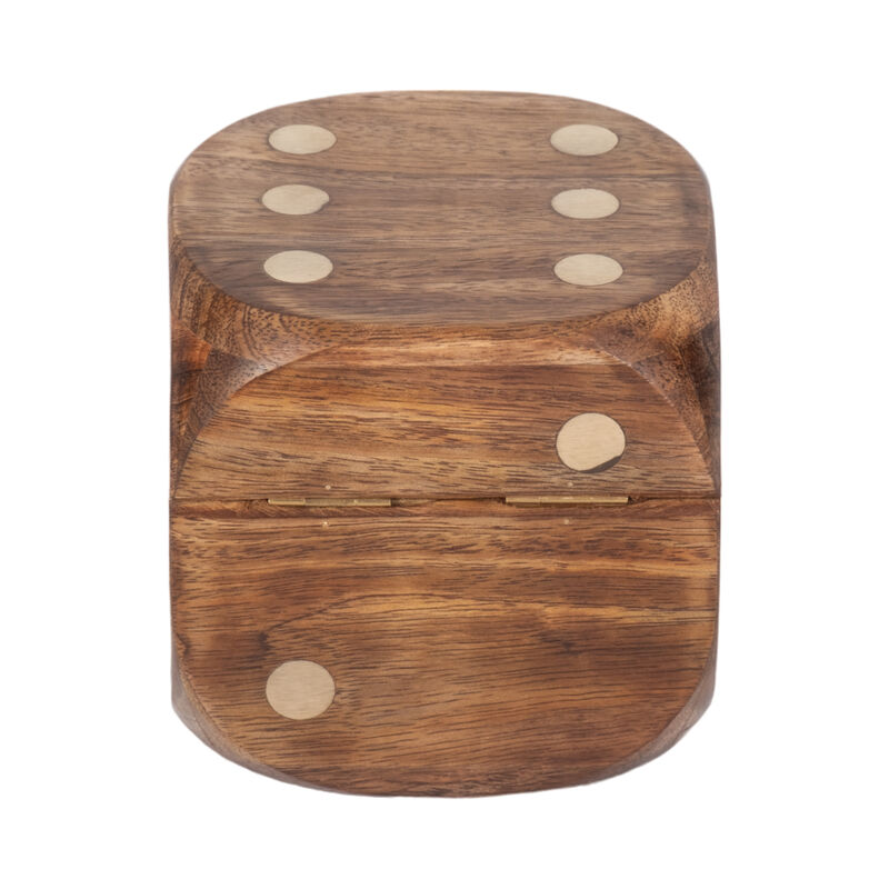 4" Dice Box With Dice Inside image number 4