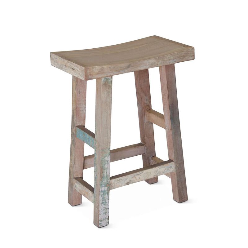 World Interiors Cordoba 66" Gathering Table with 3 Stools image number 7