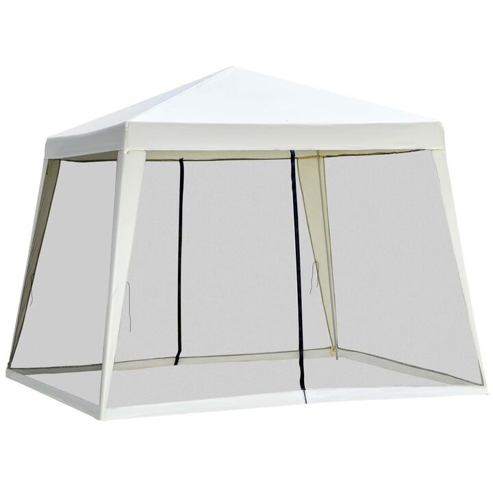 Hivvago 10x10 Slant Leg Canopy Tent Sun Shelter