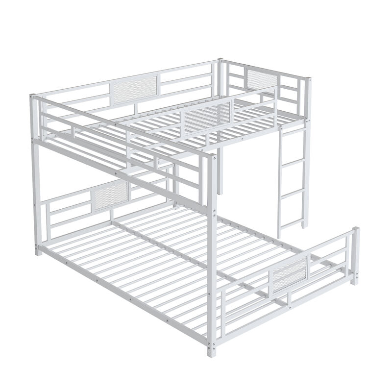 Merax L-shaped Metal Twin over Full Size Bunk Bed