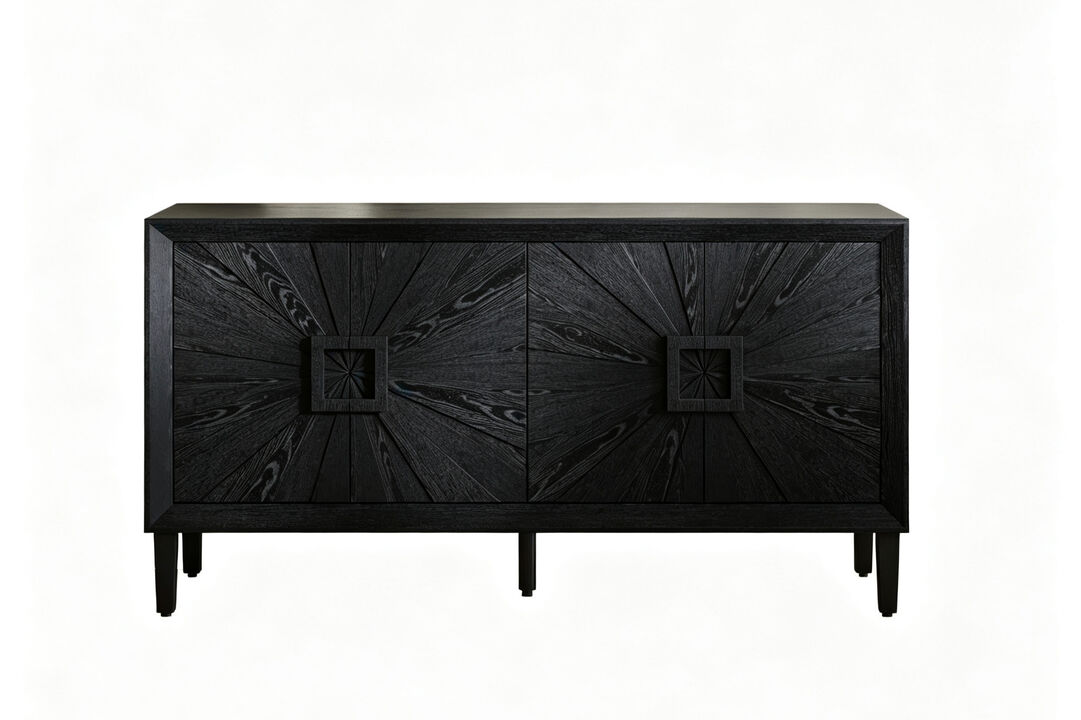 Jitbal Wood Storage Cabinet