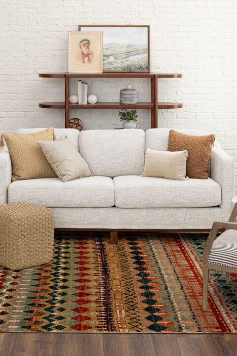 Spice Market Saigon Multi 5'3" x 7'10" Rug