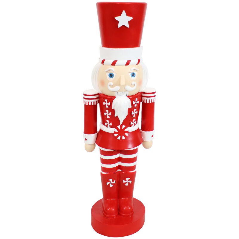 Sunnydaze Alfonso the Noble Indoor and Outdoor Nutcracker Statue - 36 in image number 0