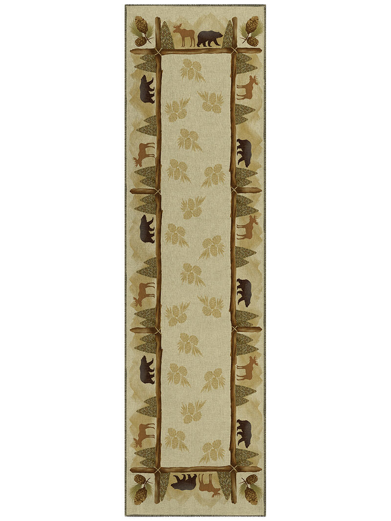 Excursion EX2 Beige 2'3" x 7'6" Rug