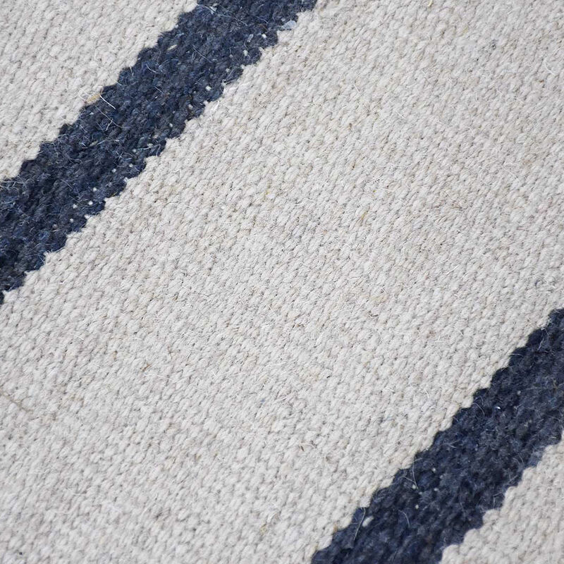 RUGSOTIC CARPETS HAND WOVEN FLAT WEAVE KILIM WOOL ECO-FRIENDLY AREA RUGS  - Rectangle Shape, Contemporary Design, Low Pile Handmade Rugs for Living Room (D00118) image number 3