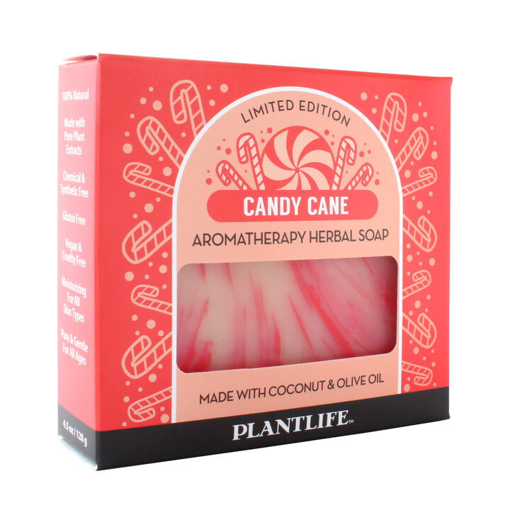 Plantlife Bar Soap - Candy Cane 3 Pack
