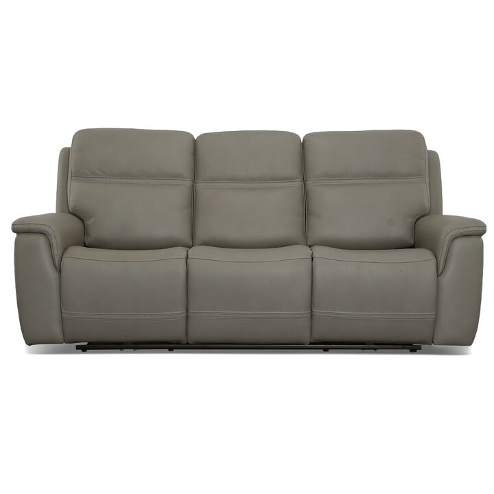 Sawyer Grey Power Reclining Sofa