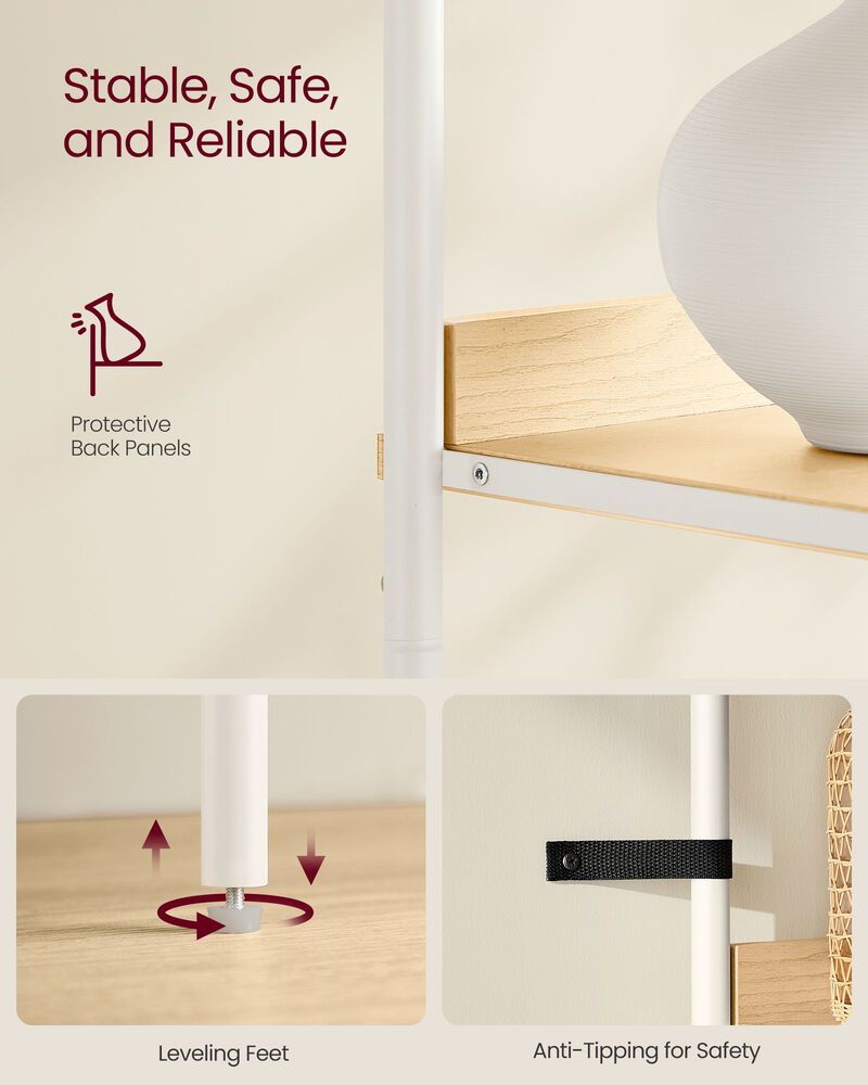 Bookcase with Plastic Doors for Modern Storage and Easy Access