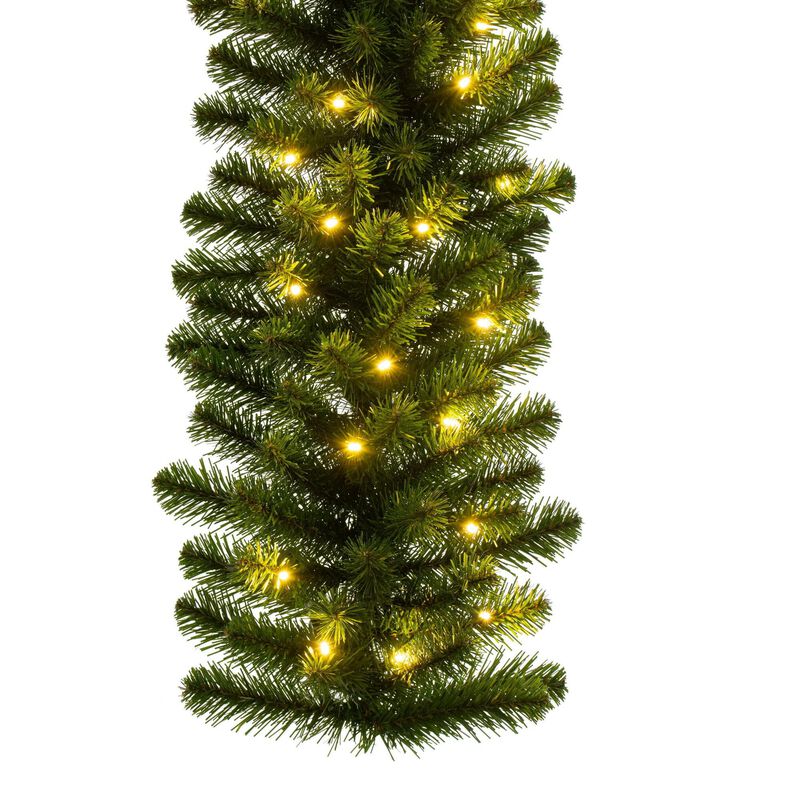 Vickerman 9' x 14" Deluxe Sequoia Garland WA 100WW image number 1