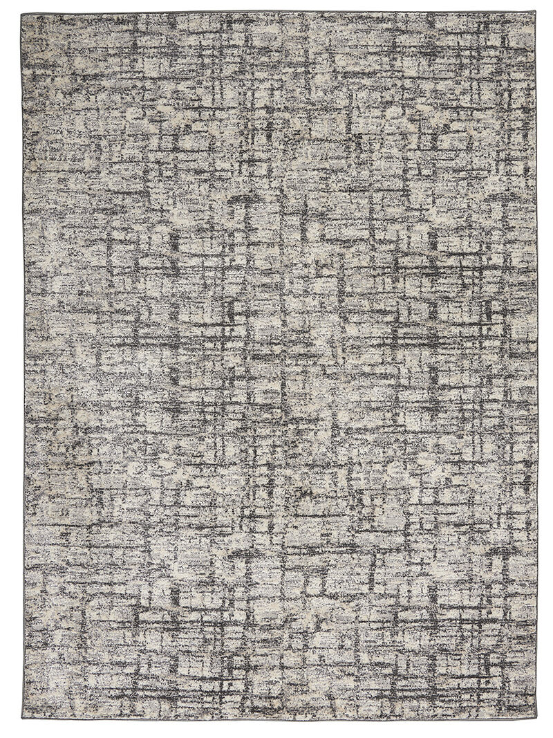 CK950 Rush CK952 Ivory/Gray 6' x 9' Rug