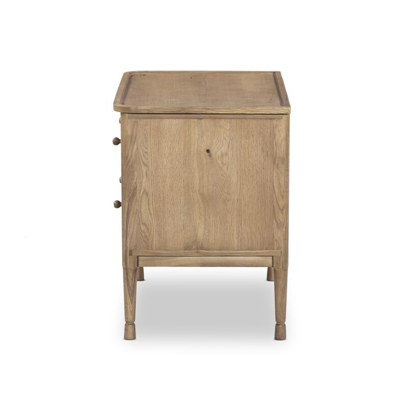 Franny Saddle Brown Nightstand